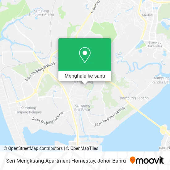 Peta Seri Mengkuang Apartment Homestay