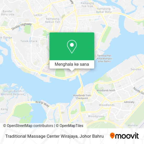 Peta Traditional Massage Center Wirajaya