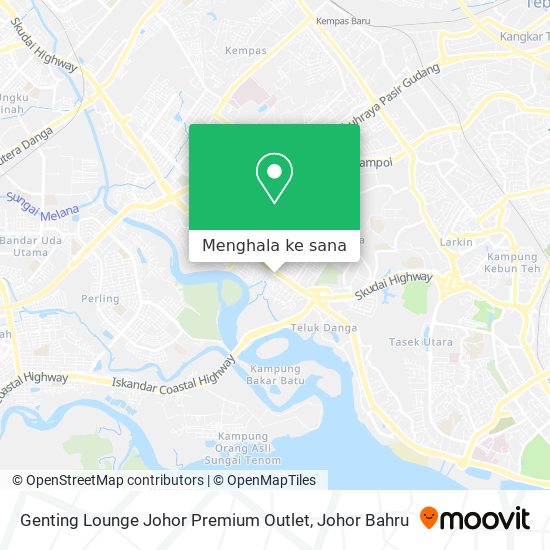 Peta Genting Lounge Johor Premium Outlet