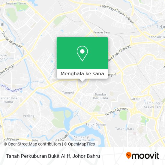 Peta Tanah Perkuburan Bukit Aliff