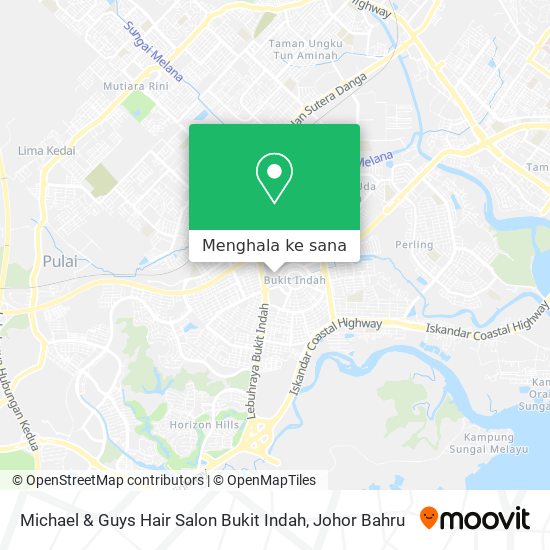 Peta Michael & Guys Hair Salon  Bukit Indah