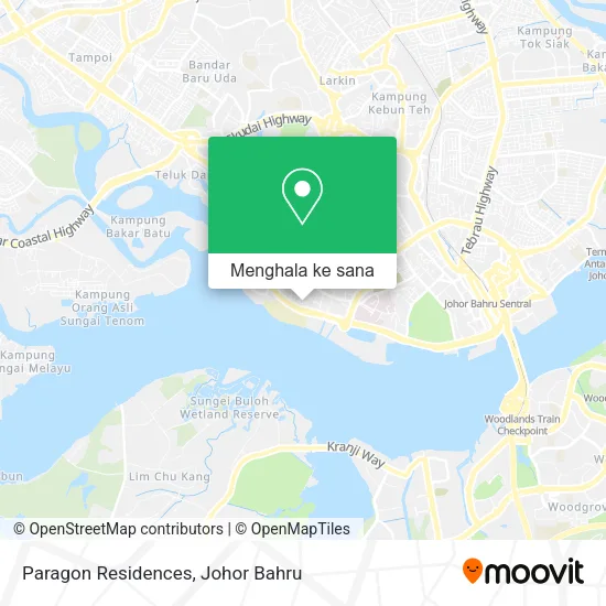 Peta Paragon Residences