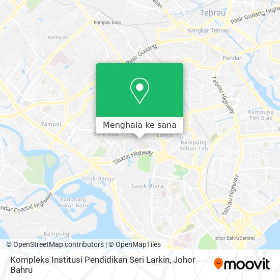 Peta Kompleks Institusi Pendidikan Seri Larkin