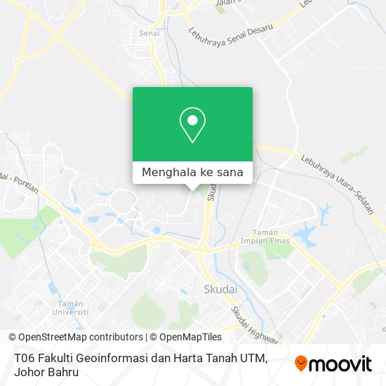 Peta T06 Fakulti Geoinformasi dan Harta Tanah UTM