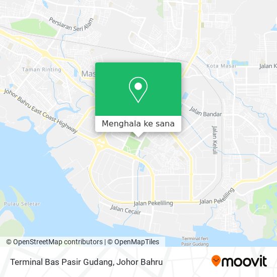 Peta Terminal Bas Pasir Gudang