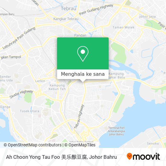 Peta Ah Choon Yong Tau Foo 美乐酿豆腐