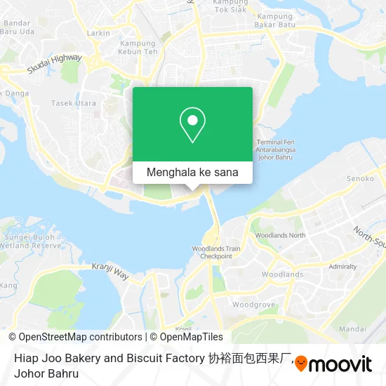 Peta Hiap Joo Bakery and Biscuit Factory 协裕面包西果厂