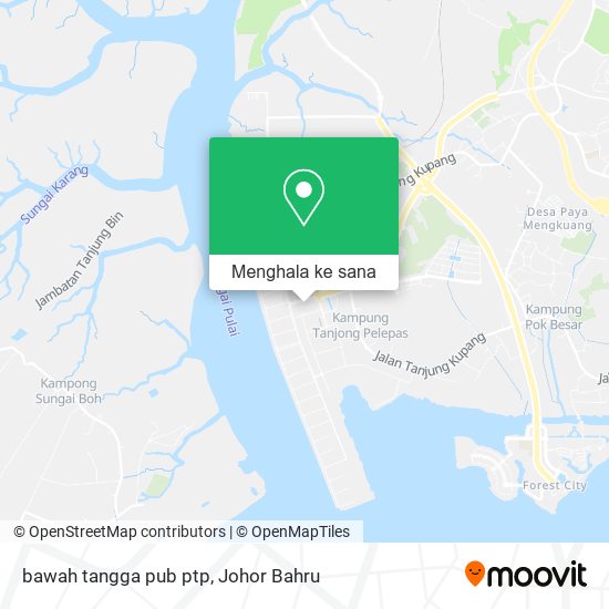 Peta bawah tangga pub ptp
