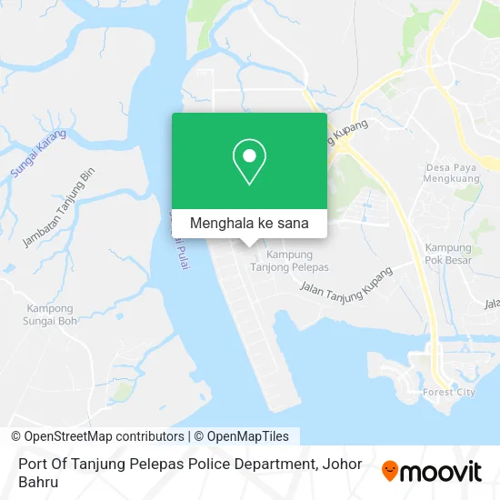 Peta Port Of Tanjung Pelepas Police Department