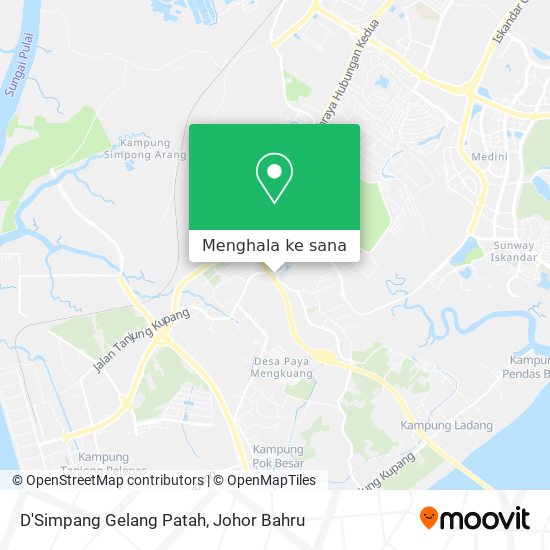 Peta D'Simpang Gelang Patah