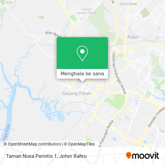 Peta Taman Nusa Perintis 1