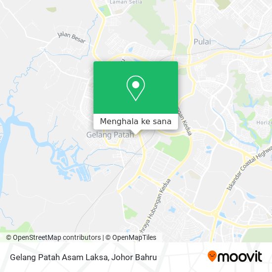 Peta Gelang Patah Asam Laksa