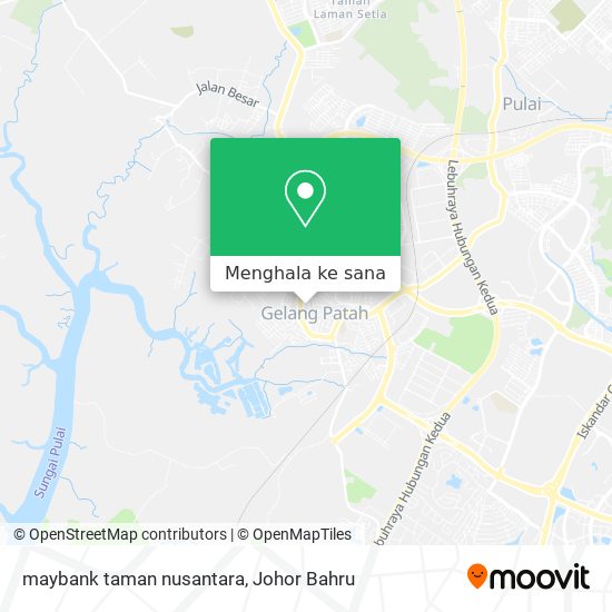 Peta maybank taman nusantara