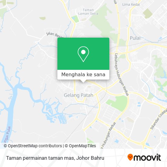 Peta Taman permainan taman mas