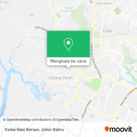 Peta Kedai Nasi Beriani