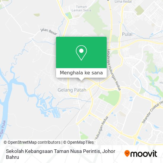 Peta Sekolah Kebangsaan Taman Nusa Perintis