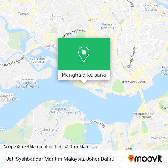 Peta Jeti Syahbandar Maritim Malaysia