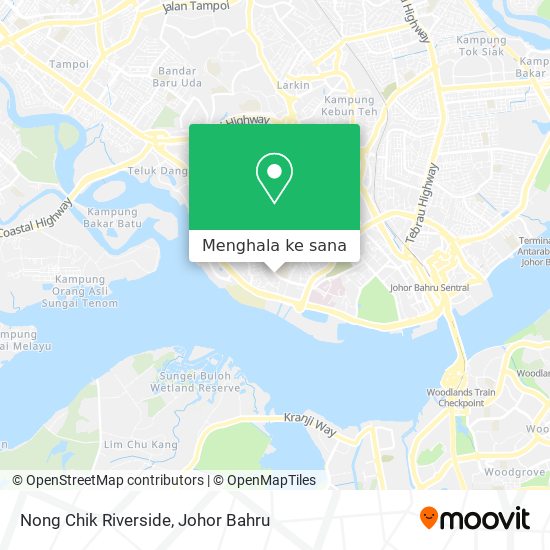 Peta Nong Chik Riverside