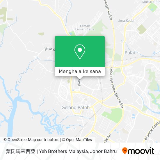 Peta 葉氏馬來西亞 | Yeh Brothers Malaysia