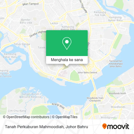 Peta Tanah Perkuburan Mahmoodiah