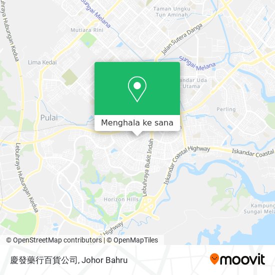 Peta 慶發藥行百貨公司