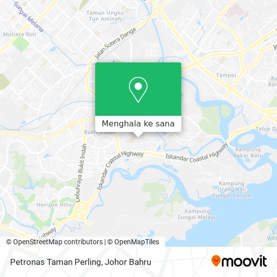 Peta Petronas Taman Perling