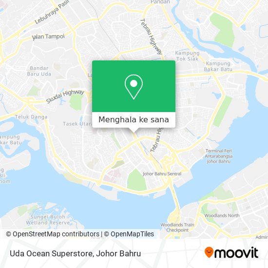 Peta Uda Ocean Superstore