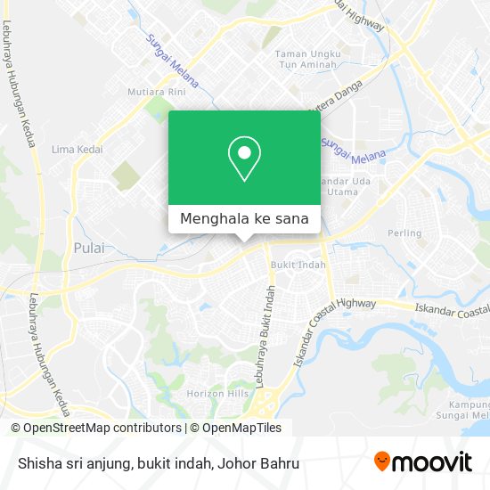 Peta Shisha sri anjung, bukit indah