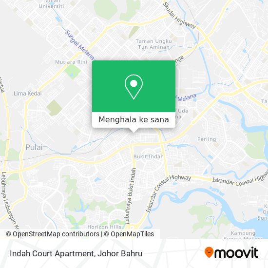 Peta Indah Court Apartment