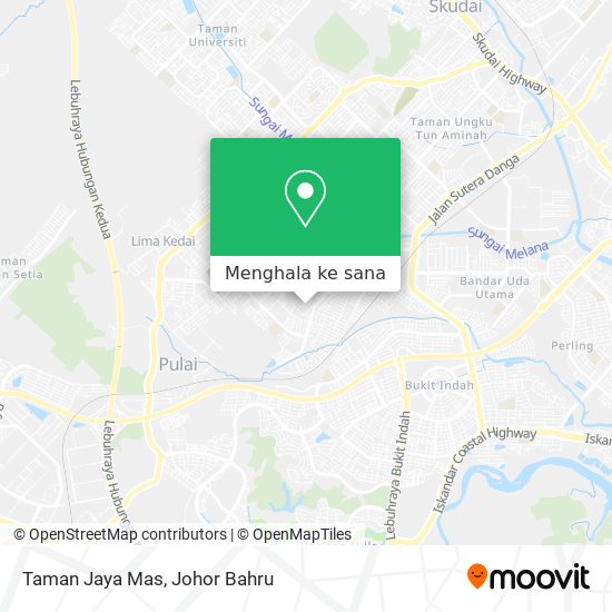 Peta Taman Jaya Mas