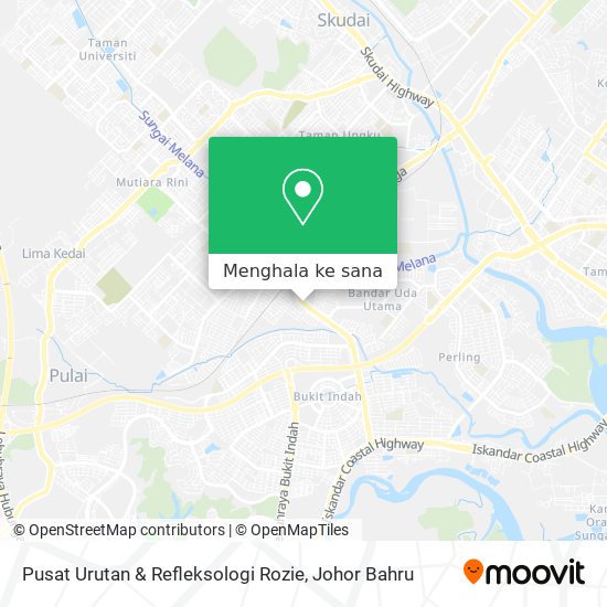 Peta Pusat Urutan & Refleksologi Rozie