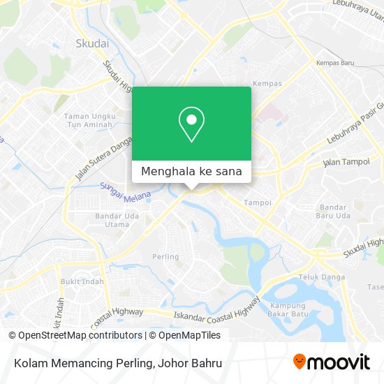 Peta Kolam Memancing Perling