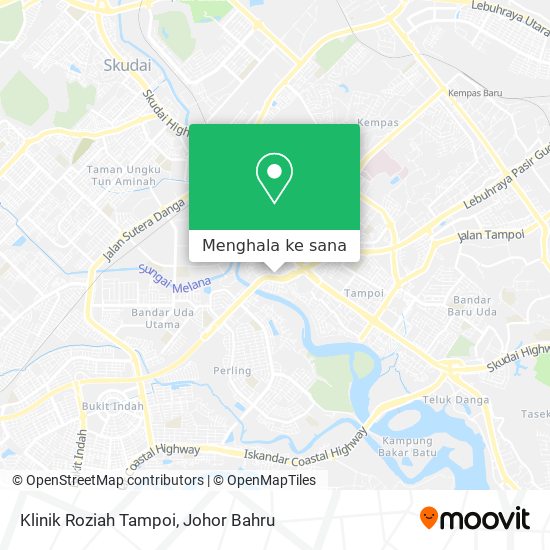 Peta Klinik Roziah Tampoi