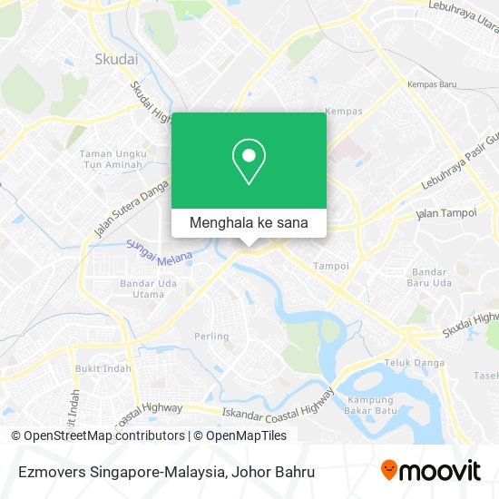 Peta Ezmovers Singapore-Malaysia