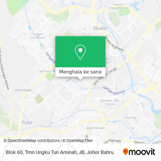 Peta Blok 60, Tmn Ungku Tun Aminah, JB