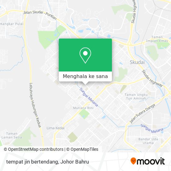 Peta tempat jin bertendang