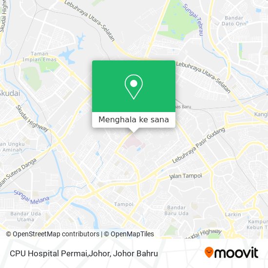Peta CPU Hospital Permai,Johor