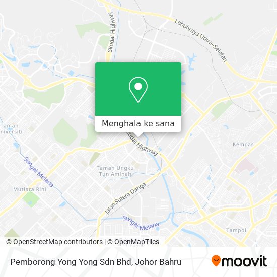Peta Pemborong Yong Yong Sdn Bhd