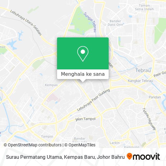 Peta Surau Permatang Utama, Kempas Baru