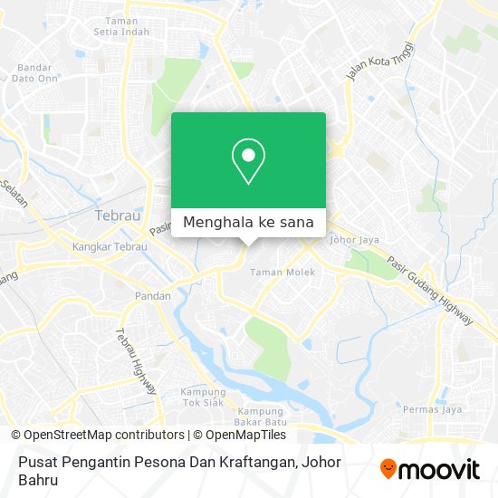 Peta Pusat Pengantin Pesona Dan Kraftangan