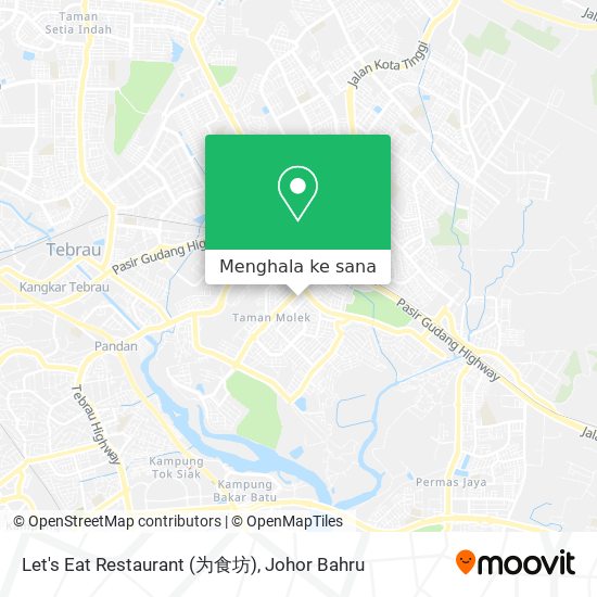 Peta Let's Eat Restaurant (为食坊)