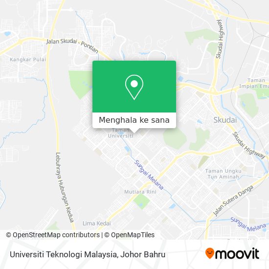 Peta Universiti Teknologi Malaysia