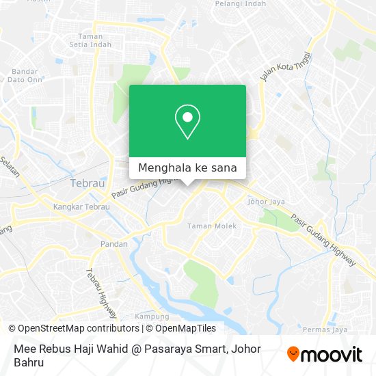 Peta Mee Rebus Haji Wahid @ Pasaraya Smart