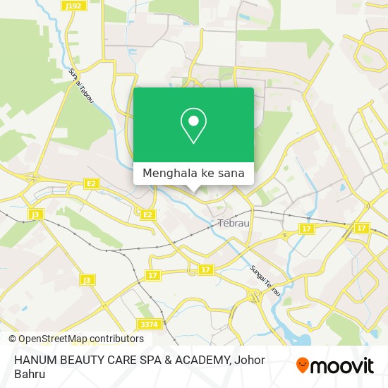 Peta HANUM BEAUTY CARE SPA & ACADEMY