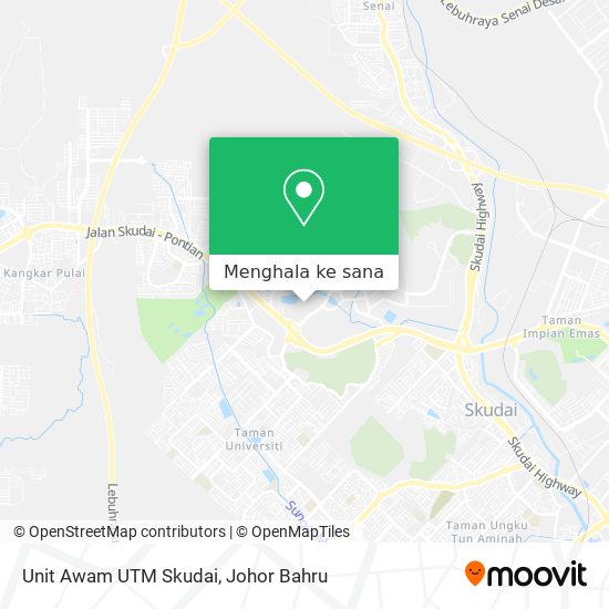 Peta Unit Awam UTM Skudai