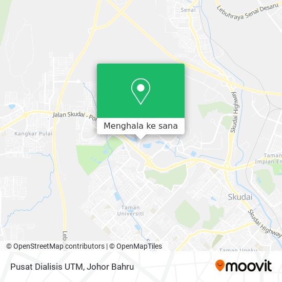 Peta Pusat Dialisis UTM