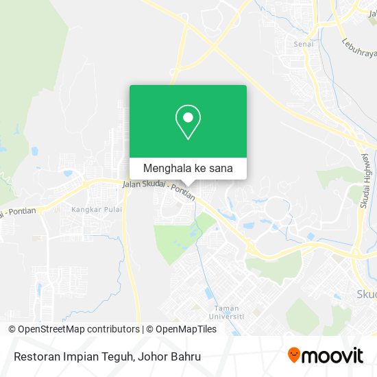 Peta Restoran Impian Teguh
