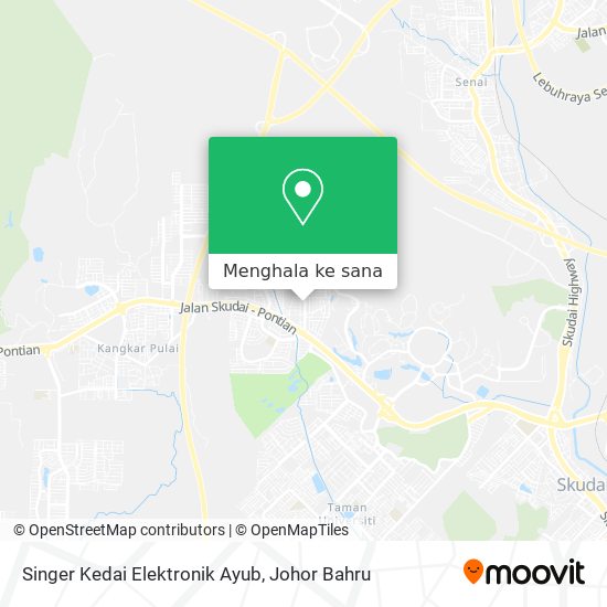 Peta Singer Kedai Elektronik Ayub