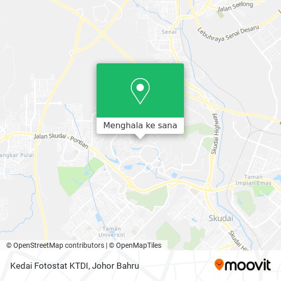 Peta Kedai Fotostat KTDI