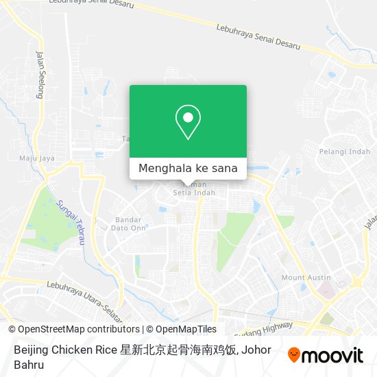 Peta Beijing Chicken Rice 星新北京起骨海南鸡饭